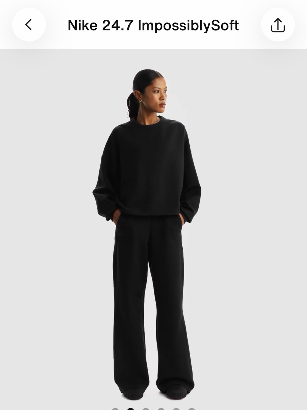 Nike Women’s Black Sweatshirt